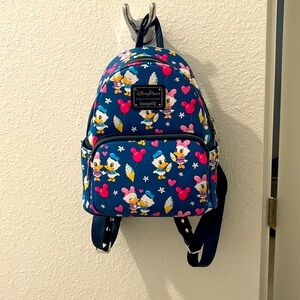 Loungefly Blue Disney Backpack